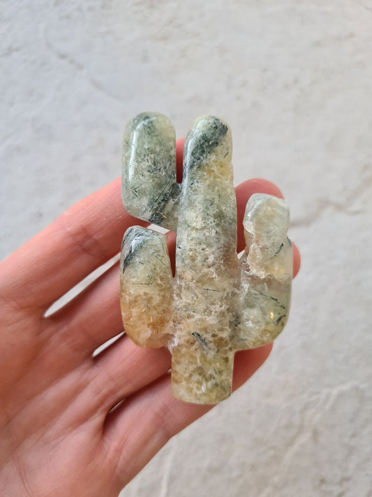 Prehnite Cactus 1