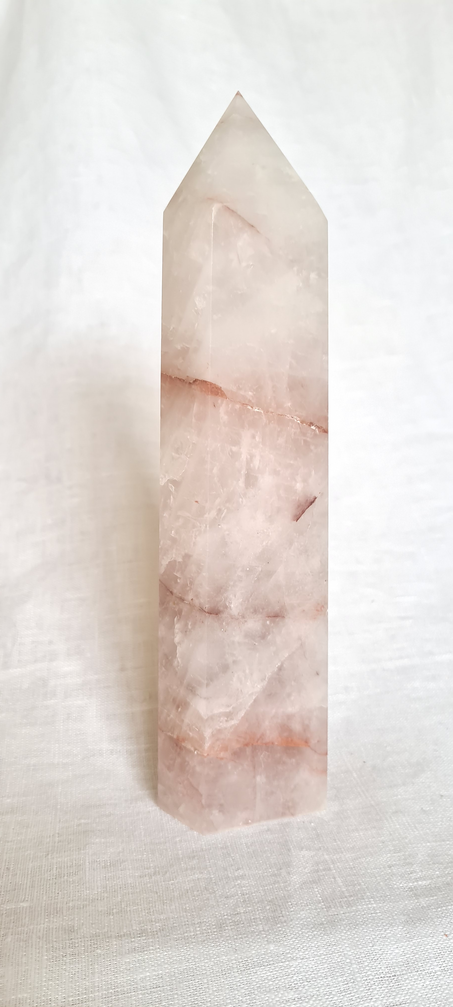 Hematoid 'Fire' Quartz Tower