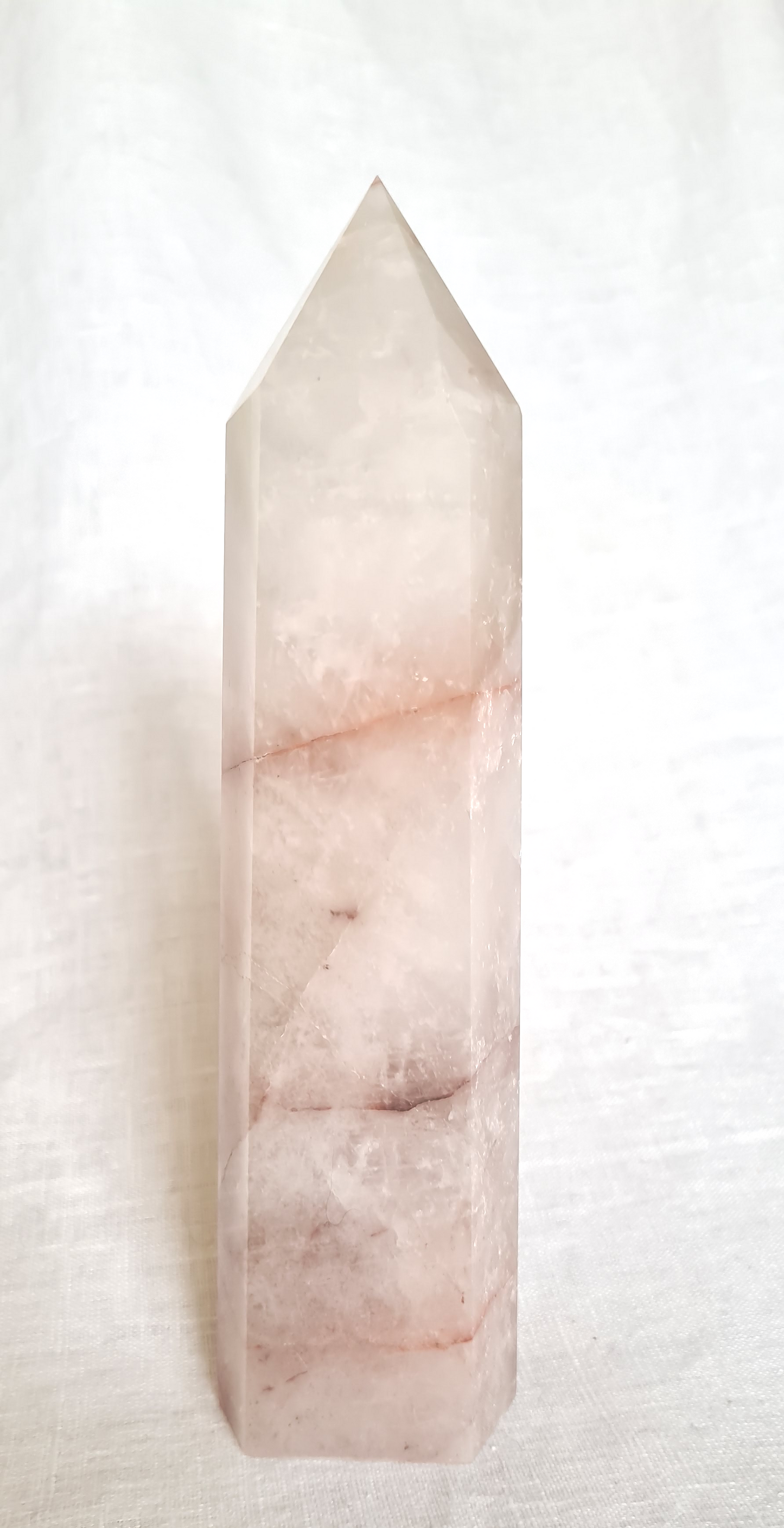 Hematoid 'Fire' Quartz Tower